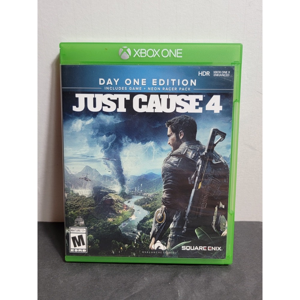 Just Cause 4 Day One Edition Xbox One Action Adventure Game Square Enix 2018